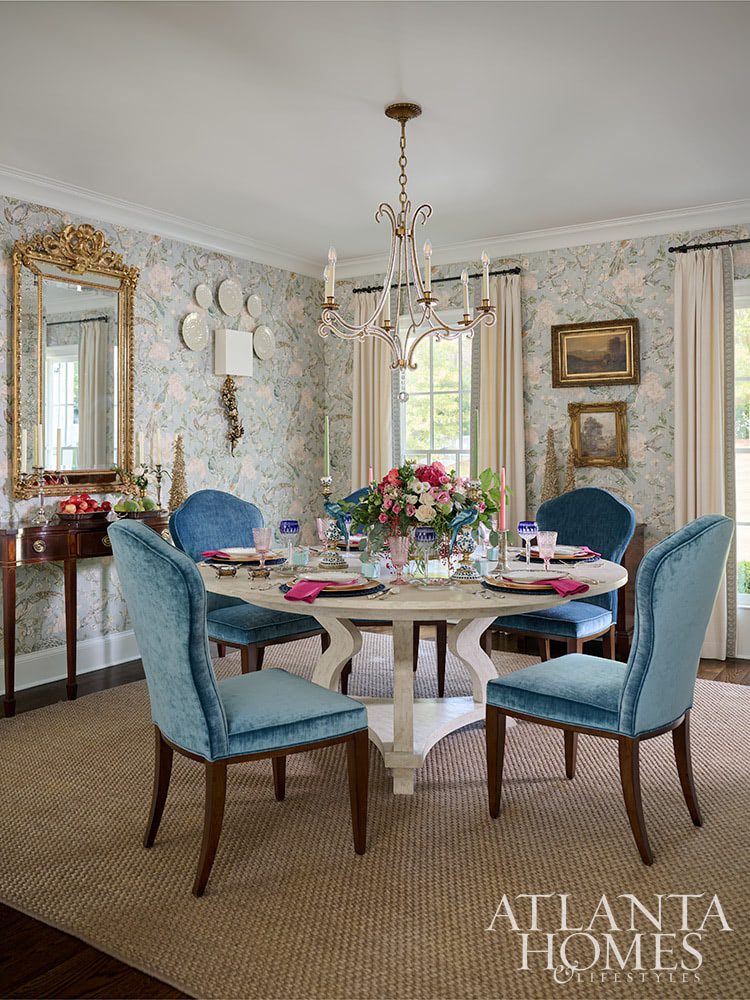 In a charming, quiet neighborhood, a wonderful Atlanta home underwent a remodel that seamlessly blended tradition with a British touch, creating a timeless residence that captured the essence of classic Southern architecture. The owners, a couple with a love of of the Cotswolds and a desire for modern comfort, along with Michelle Doughtie of  Shilling & Co  embarked on a journey to update their beloved home, striking a delicate balance between preserving its historical charm and infusing it with modern sensibilities.  Photographed by David Christensen | Styled by KS Creative