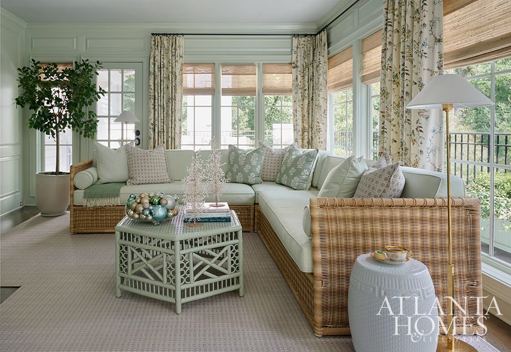 In a charming, quiet Atlanta neighborhood, a wonderful home underwent a remodel that seamlessly blended tradition with a British touch, creating a timeless residence that captured the essence of classic Southern architecture. The owners, a couple with a love of of the Cotswolds and a desire for modern comfort, along with Michelle Doughtie of  Shilling & Co  embarked on a journey to update their beloved home, striking a delicate balance between preserving its historical charm and infusing it with modern sensibilities.  Photographed by David Christensen | Styled by KS Creative