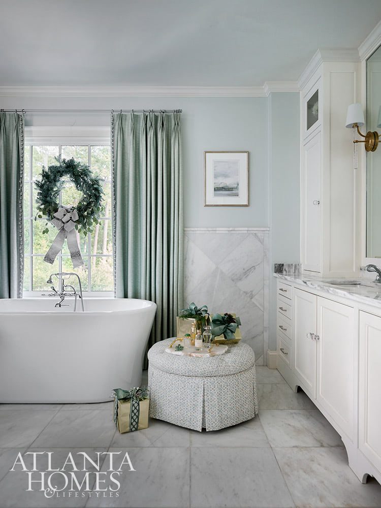 In a charming, quiet Atlanta neighborhood, a wonderful home underwent a remodel that seamlessly blended tradition with a British touch, creating a timeless residence that captured the essence of classic Southern architecture. The owners, a couple with a love of of the Cotswolds and a desire for modern comfort, along with Michelle Doughtie of  Shilling & Co  embarked on a journey to update their beloved home, striking a delicate balance between preserving its historical charm and infusing it with modern sensibilities.  Photographed by David Christensen | Styled by KS Creative