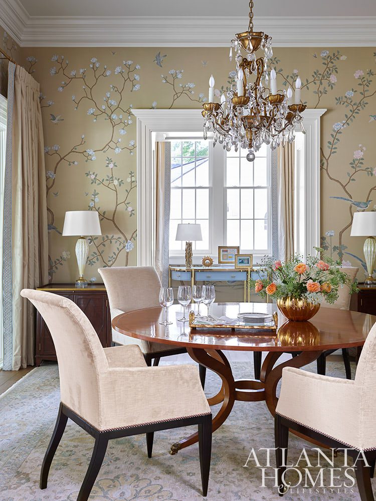 We talk a lot on Design Chic about combining the old with the new. Grandmother's silver on your Saarinen table, fun buffet lamps on an antique buffet, a new, shiny bar cart filled with Grandfather's decanters. There are so many fantastic ways to incorporate the old with the new on the inside. INTERIOR DESIGN:  Suzanne Kasler  RESIDENTIAL DESIGNER:  Castro Design Studio  BUILDER:  Ladisic Fine Homes LANDSCAPE DESIGN:  Land Plus KITCHEN AND CLOSET DESIGN:  Design Galleria Kitchen and Bath Studio breathtaking Atlanta home 