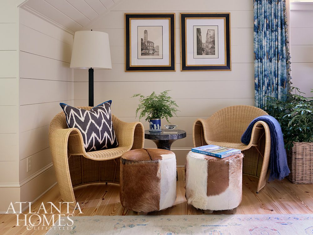 Why, more than one of our favorite interior designers creating a fabulous home, of course! The amazing 2024 Cashiers tour is just that.  Despite the fact that this chic showhouse was designed by a bevy of talents, the entire home feels cohesive and warm. Kathy Patton Design | Atlanta Homes & Lifestyles | David Christensen Photography