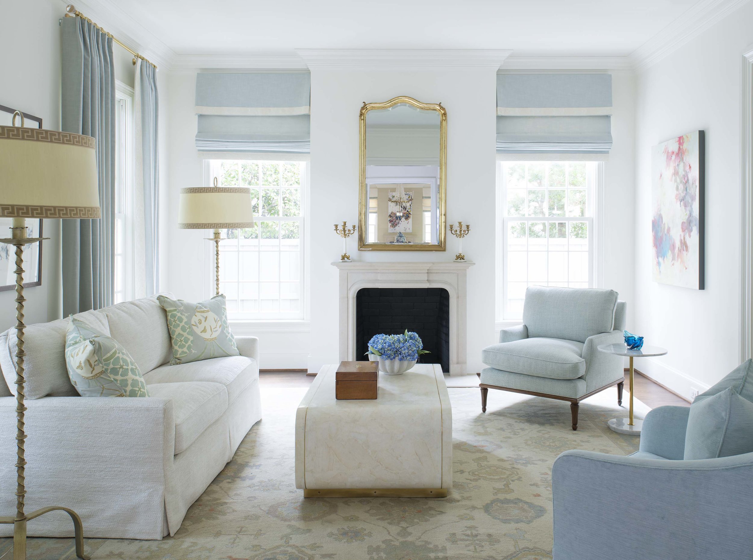Today, we’re exploring what makes a beautiful living room, highlighting the key elements and thoughtful design choices that create a stylish and family-friendly space.  So take a few minutes, settle into your favorite sofa and reset your mind with these stunning rooms that can't help but inspire a better day. Jenkins Interiors | Nathan Schroder Photography