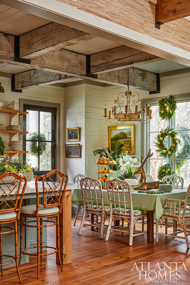 Farmdale, the Home of designer James Farmer, Spitzmiller and Norris Architects, Emily Followill Photographer via Atlanta Homes & Lifestyles If you could use a little inspiration today, check out fabulous Farmdale James Farmer in Atlanta Homes & Lifestyles. With an eye for beauty and a penchant for family tradition, Farmer's home is the height of timeless sophistication and Southern charm. 