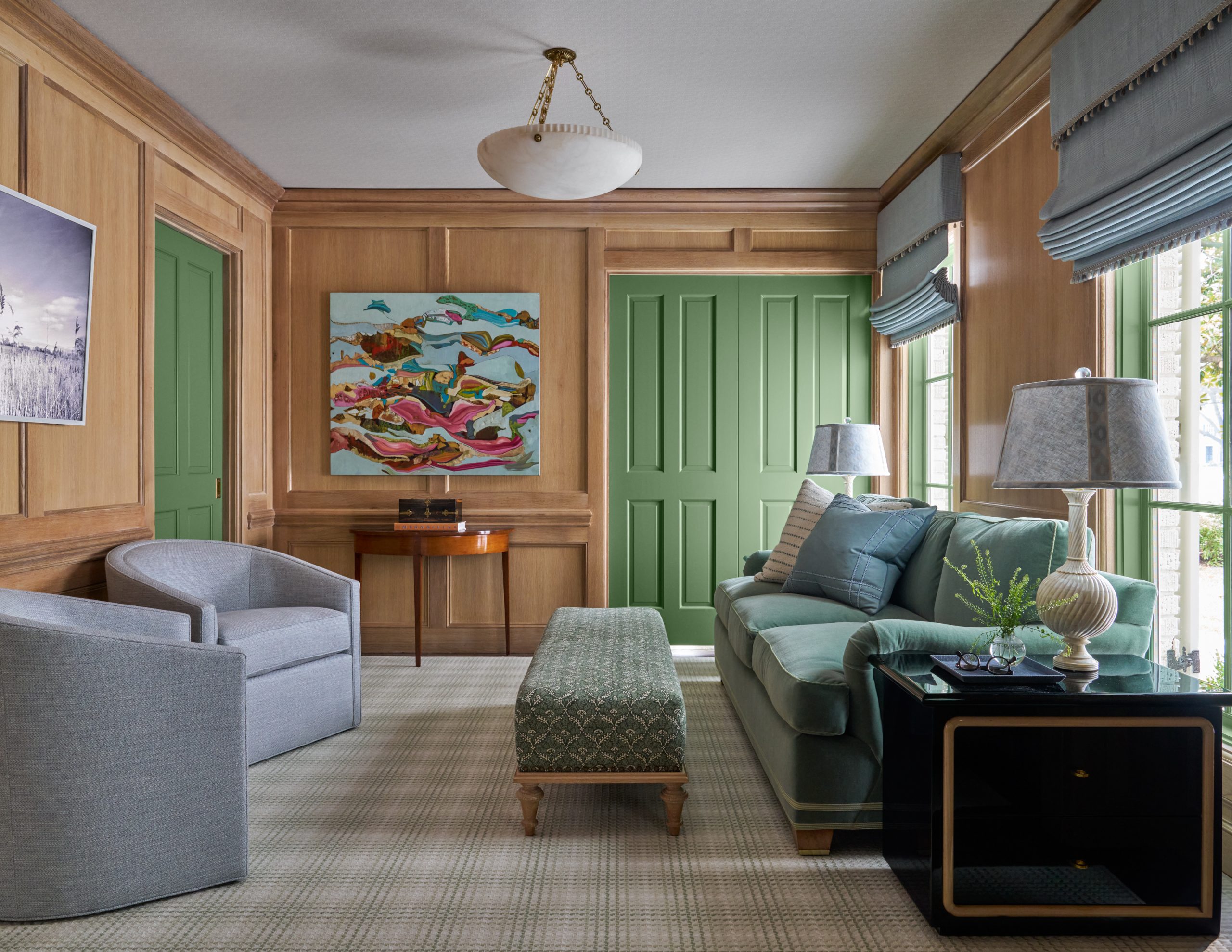 Nathan Schroder Photography Life–and houses–are all about the details. And no one embraces that philosophy better than the designers of Collins Interiors. From the largest room to the tiniest nook, nothing is overlooked in their timeless design.  Their work combines classic sensibilities with stunning architecture for spaces with purpose, with style and, most important of all, with that certain undefinable something that makes a house feel like a home. So brew an extra cup of coffee and take a peek at this cozy, luxurious home that is so unforgettably chic you’ll undoubtably find yourself daydreaming about a few little changes for your own home. Enjoy!- interior details