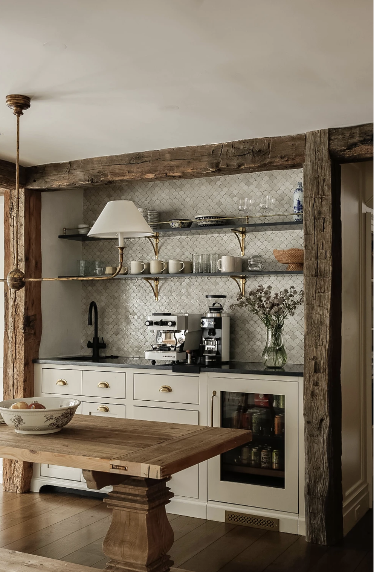  When it comes to kitchens, we spend a lot of time thinking about the usual things. White or stainless appliances? Wood or white cabinets? Wood or tile floors? Beyond the basics, there are so many ways to make the heart of the home warm, welcoming and absolutely you. Take a peek at 10 of our favorite ways to add style to kitchens! - stylish kitchen ideas - Carley Summers