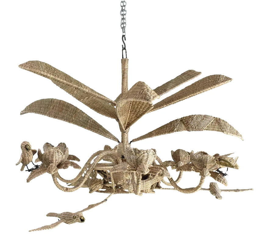 Mario Torres - wicker chandelier

New Arrivals

- chairish