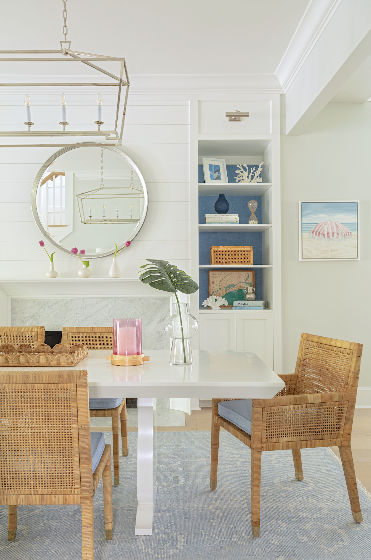  This home designed by the talented KMG Design Studio is everything a home for a young family should be!  Upon entering, you’re welcomed by a fresh atmosphere that breathes life into every corner. The design seamlessly marries functionality with aesthetic appeal, creating a space that not only looks stunning but also feels incredibly livable. Stylist: @jvdesignstyle Instagram: @kmg_designstudio Website: kmgdesign-studio.com Photographer: @julialynnphotography