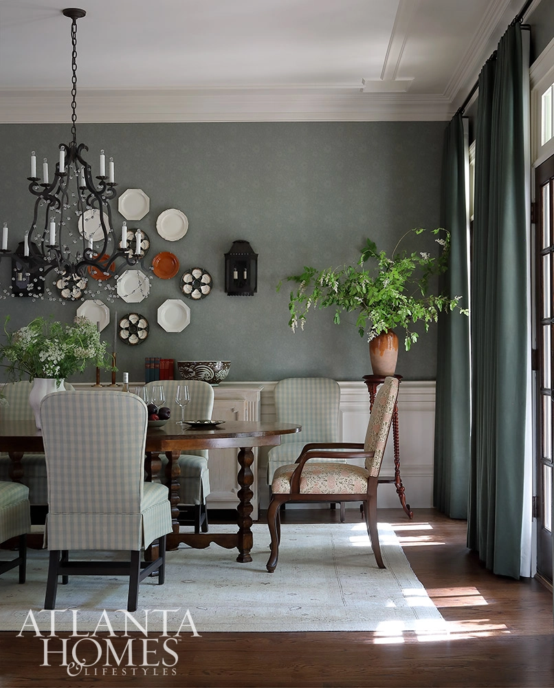 What began as a kitchen remodel, ended with an entire house transformation. We hope you love it as much as we do! Kipling House Interior Design -Photographed by Chris Little via Atlanta Homes & Lifestyles
